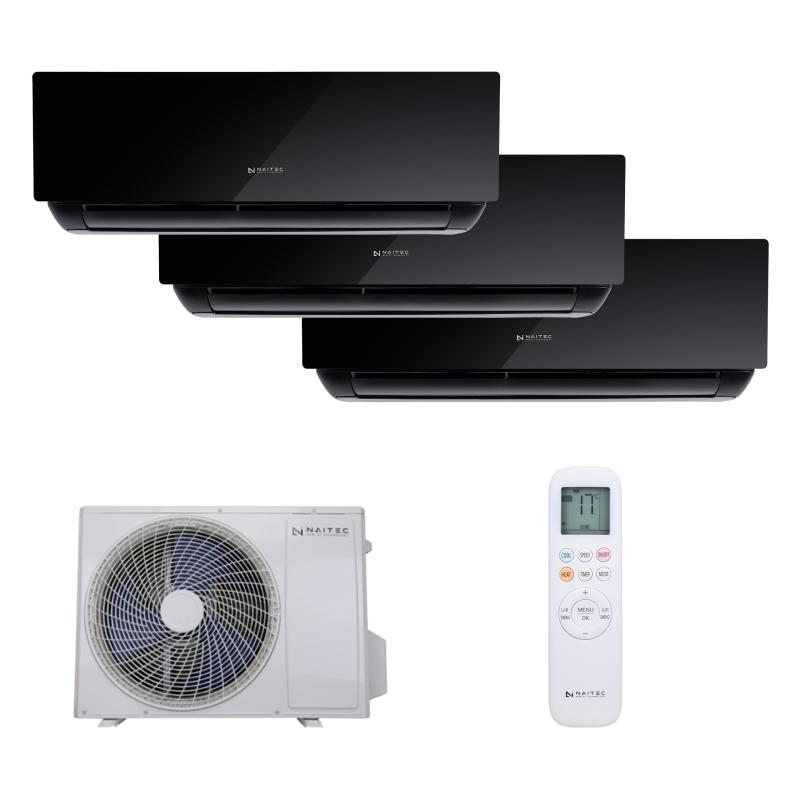 Naitec Multisplit - vonkajšia 8 kW + 3 x Naitec Onyx vnútorná 3,5 kW SM35HXXK-B