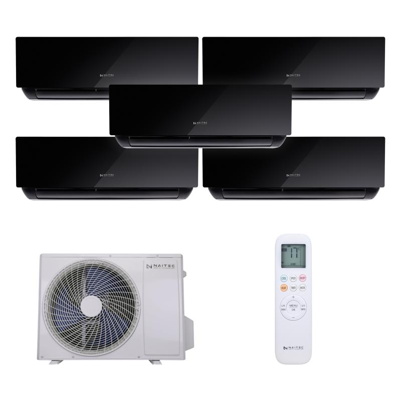 Naitec Multisplit - vonkajšia 12 kW + 5 x Naitec Onyx vnútorná 3,5 kW SM35HXXK-B