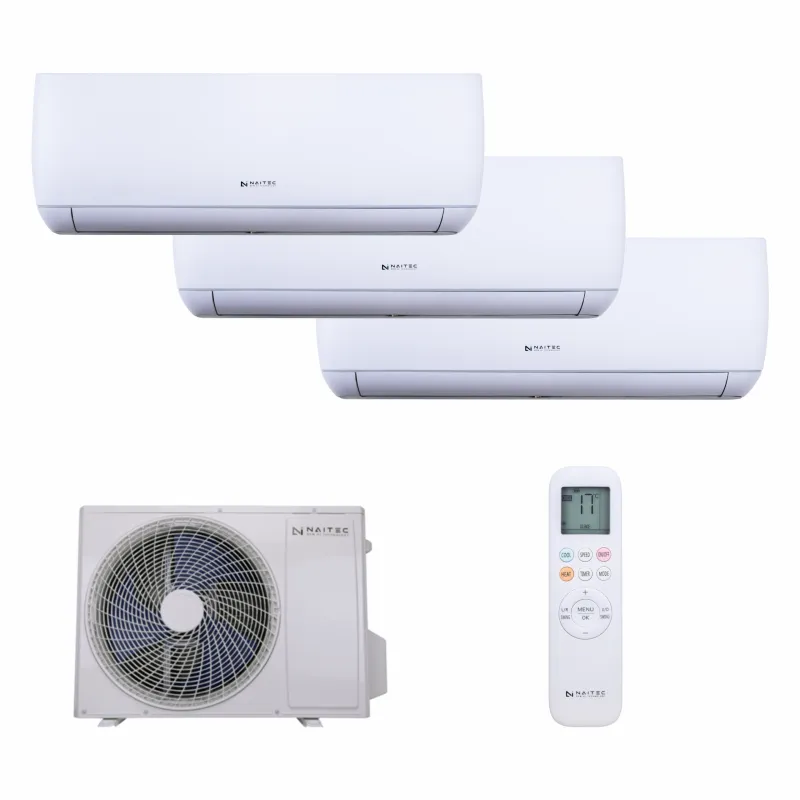 Naitec Multisplit - vonkajšia 8 kW + 3 x Naitec New Smart vnútorná 3,5 kW SM35HXXK